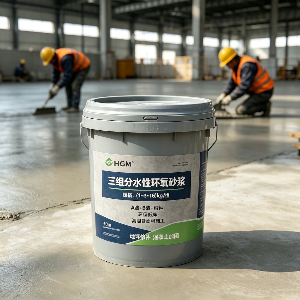 昌宁三组份水性环氧砂浆